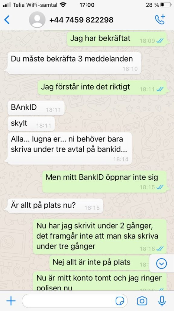 bedrägeri via blocket